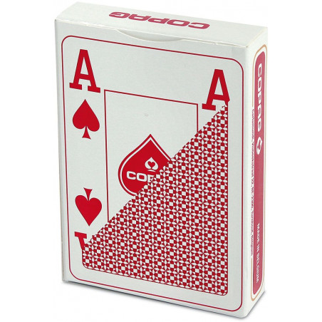 ASS Altenburger Spielkarten - Copag 100% Plastik Poker Jumbo Index rot ASS Altenburger Spielkarten - Copag 100% Plastik Poker Jumbo Index rot