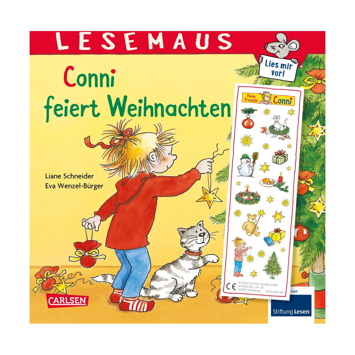 LESEMAUS 58: Conni feiert Weihnachten