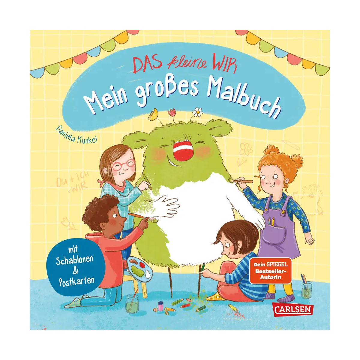 Das kleine WIR: Mein großes Malbuch