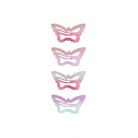 CC-Clips Schmetterling 2tlg 4cm 2 Farben (6)
