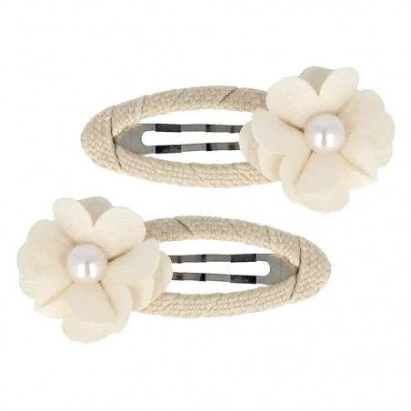 CC-Clip Blumen Perle 5cm, 2tlg