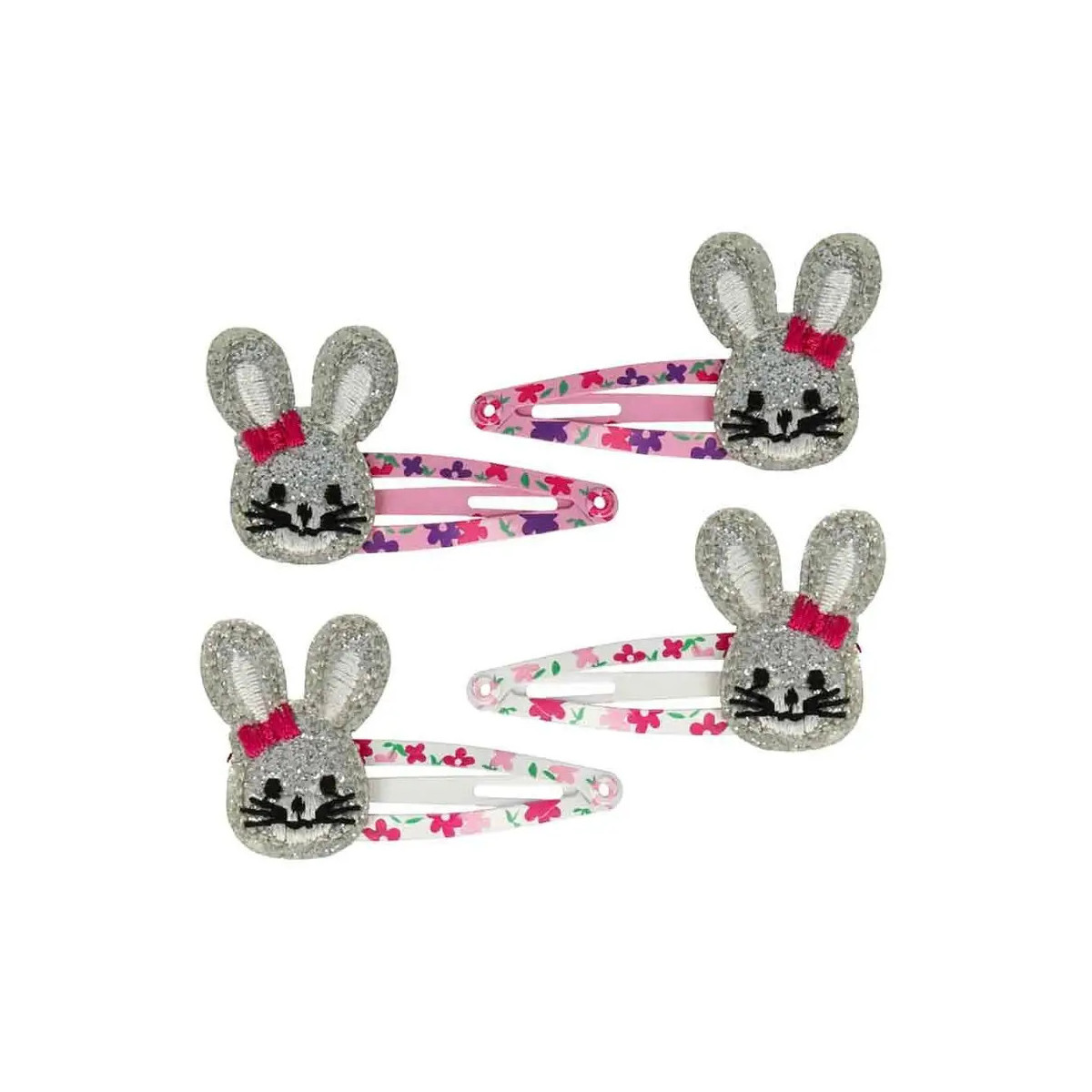 CC-Clips Hasen 2tlg 4cm 2 Farben (6)