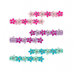Haarnadeln Blumen 2tlg 5cm 3 Farben (6)
