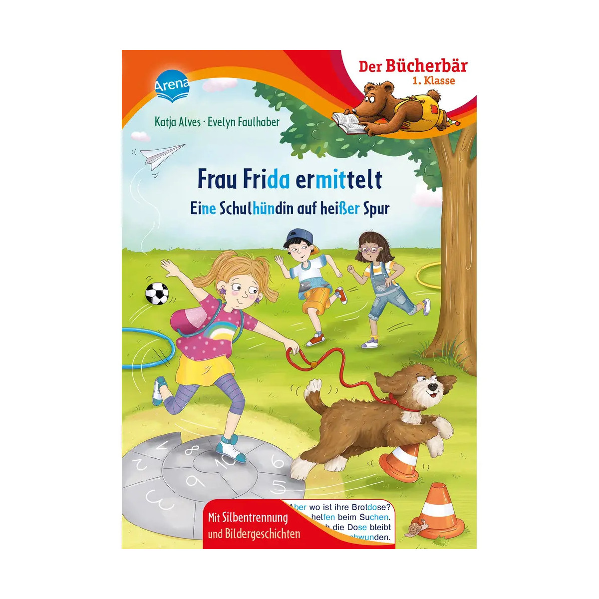 Alves, Katja Faulhaber, Evelyn: Eine durchgehende Geschichte in Kapiteln – Frau Frida ermittelt. Eine Schulhündin auf