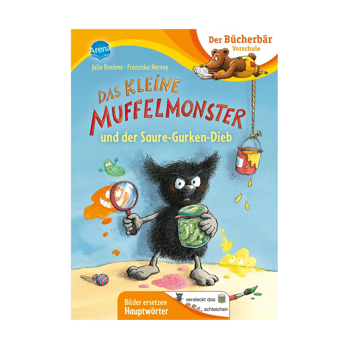 Boehme, Ulrike Harvey, Franziska: Mein LeseBilderbuch – Das kleine Muffelmonster und der Saure-Gurken-Dieb