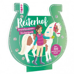 Anziehpuppen-Stickerbuch: Reiterhof