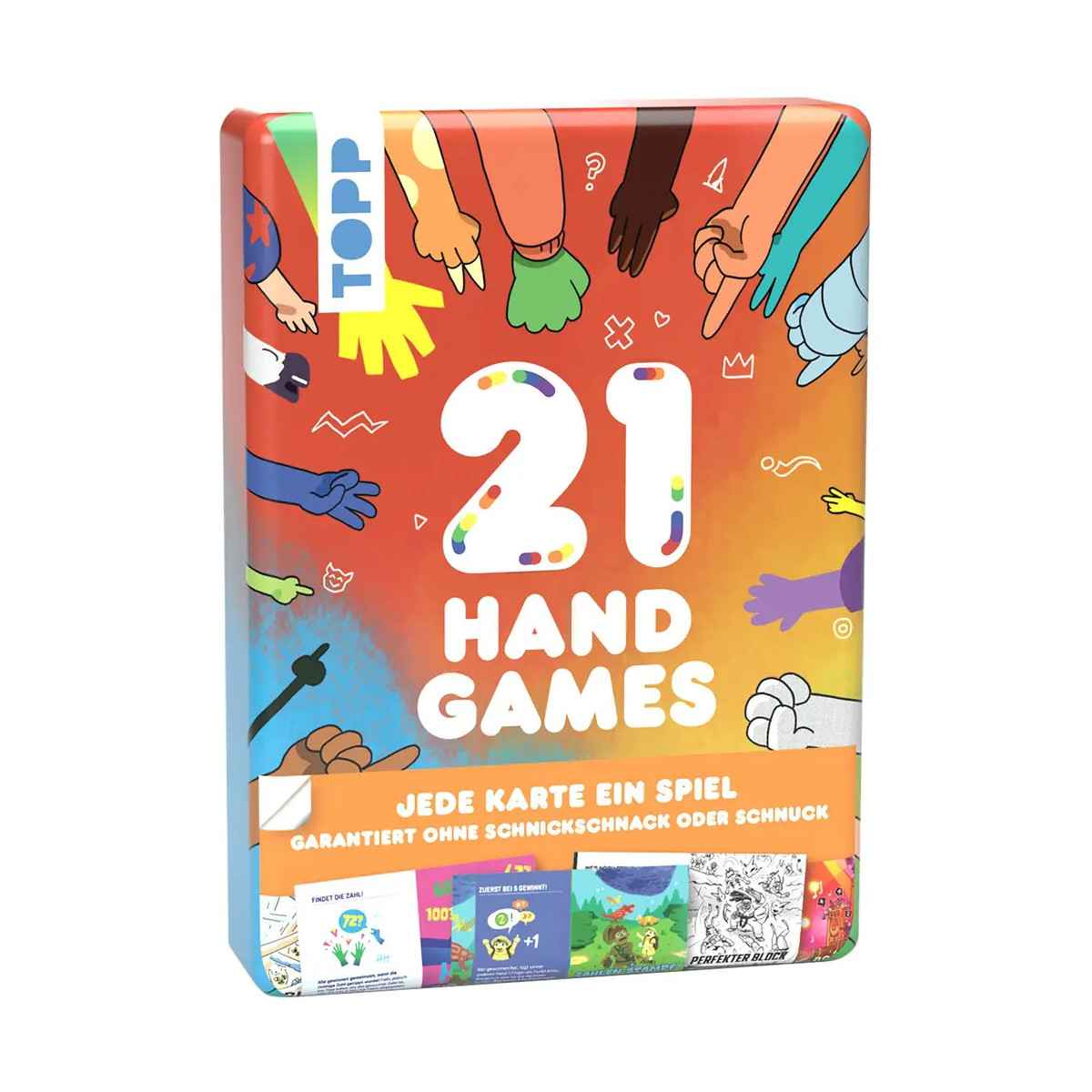 21 Hand Games - Garantiert ohne Schnick, Schnack oder Schnuck!