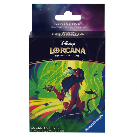 Disney Lorcana Trading Card Game: Azurblaues Meer - Kartenhüllen Scar