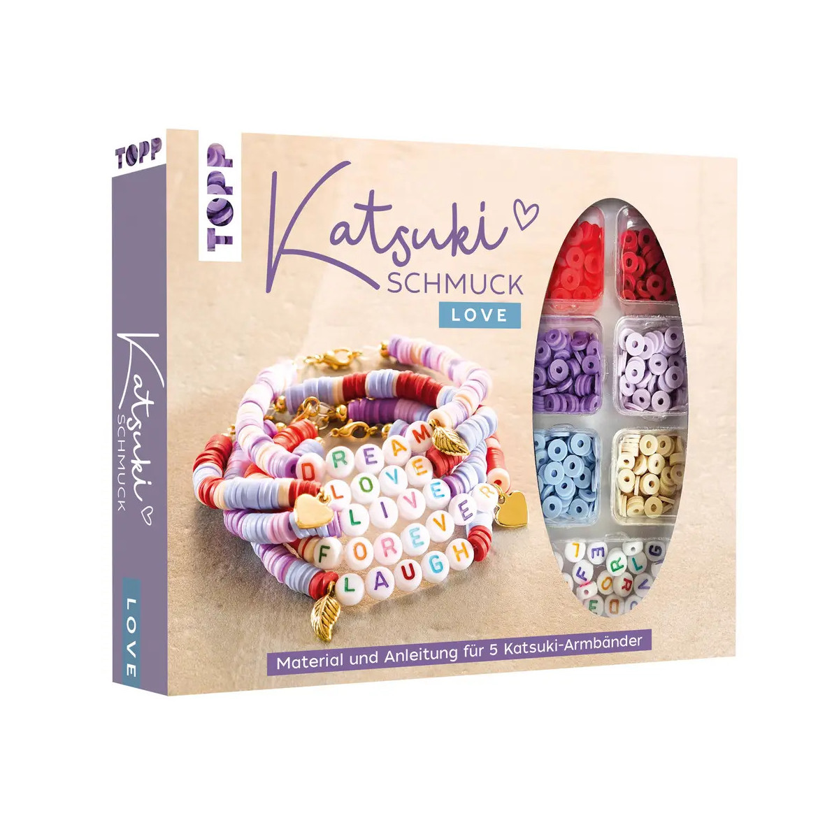 Katsuki Set Perlen - Pastell