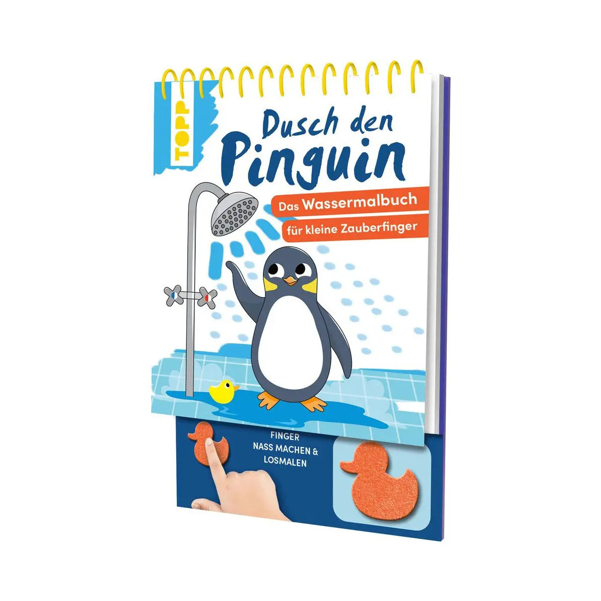 Pinguin Wassermalbuch