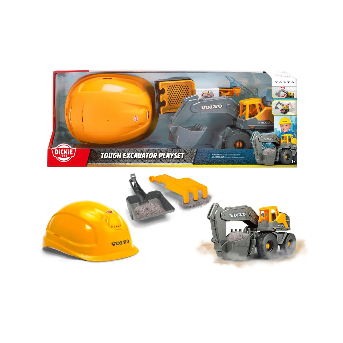 Volvo Tough Excavator Playset