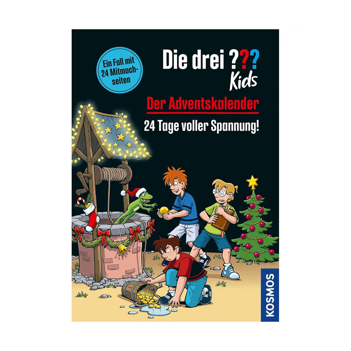 Die drei  Kids Adventskalender 2025 Buch