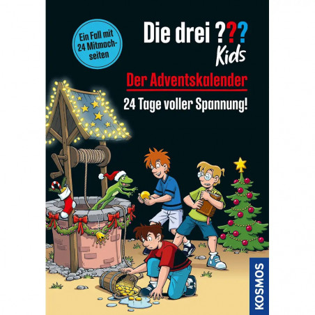 Die drei  Kids Adventskalender 2025 Buch