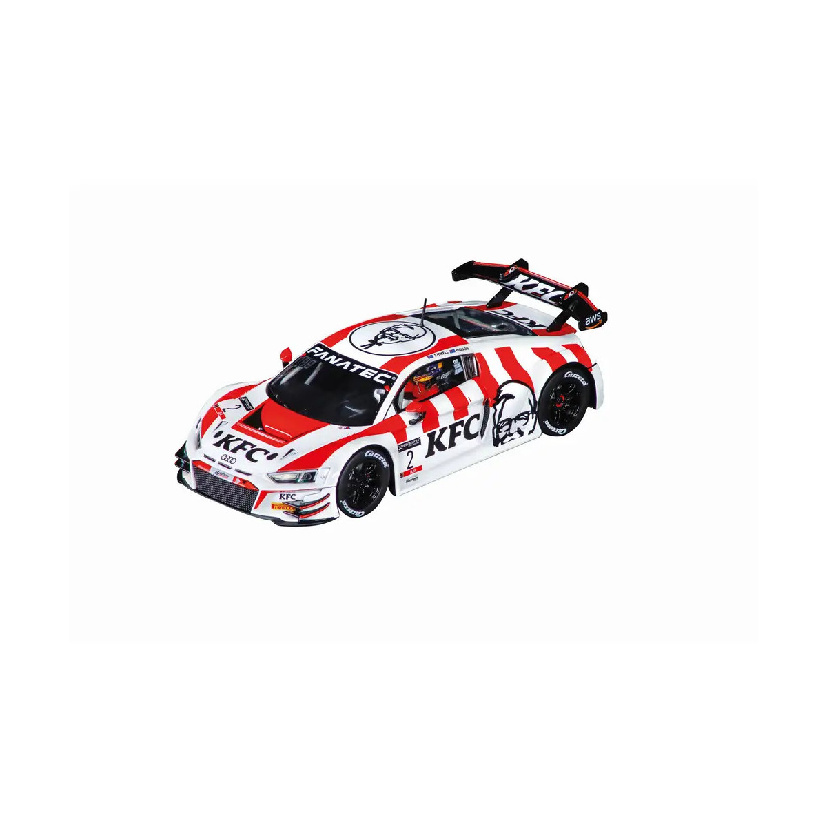 Carrera DIGITAL 124 Audi R8 LMS GT3 evo II KFC Racing, No.2