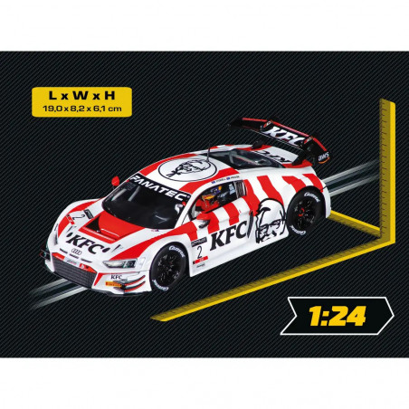 Carrera DIGITAL 124 Audi R8 LMS GT3 evo II KFC Racing, No.2