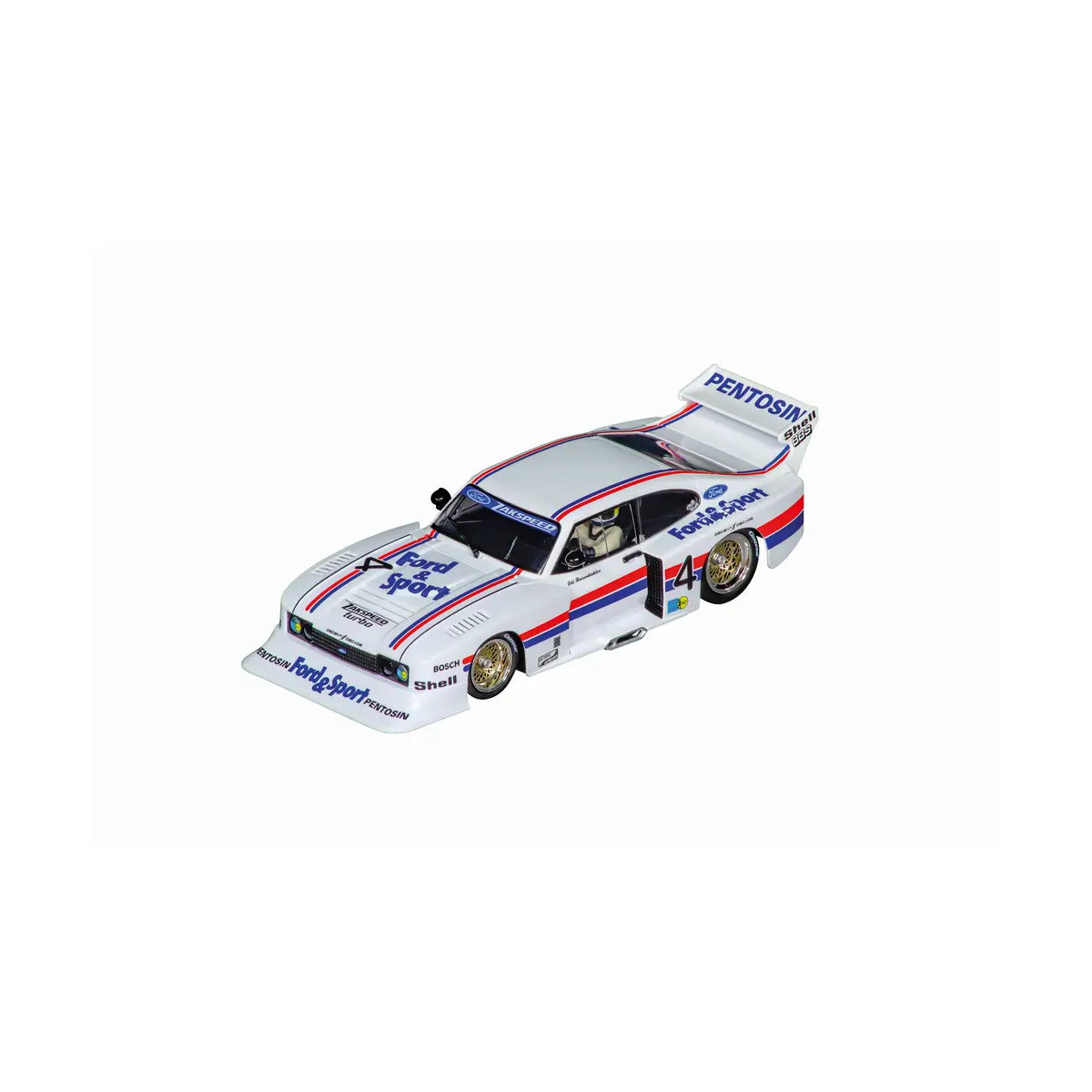 Carrera DIGITAL 124 Ford Capri Zakspeed Turbo Lili Reisenbichler, No.