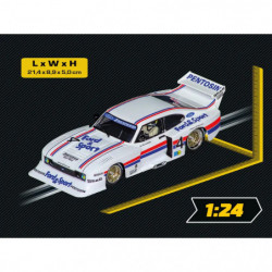 Carrera DIGITAL 124 Ford Capri Zakspeed Turbo Lili Reisenbichler, No.