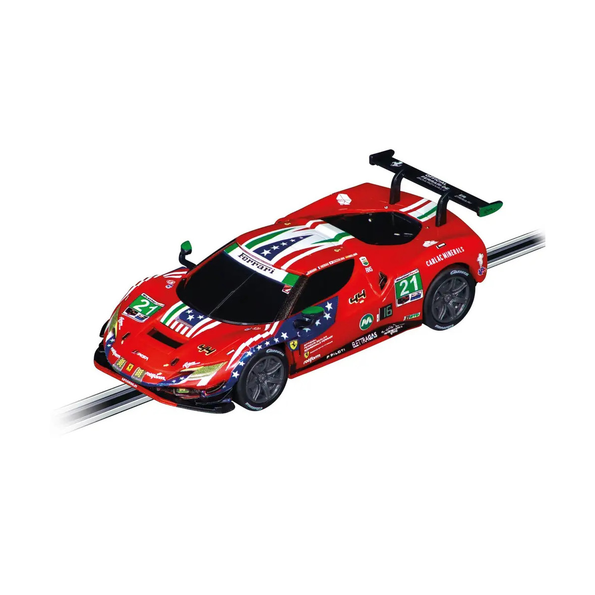 Carrera GO!!! Ferrari 296 GT3 AF Corse, No.21 (IMSA, Weatherte