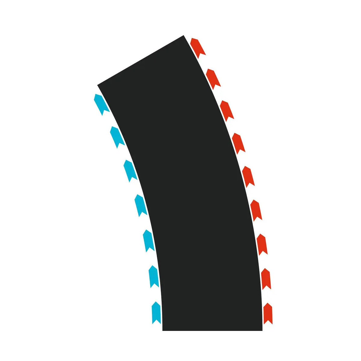 Carrera HYBRID Curves Radius 2 30 (2x L, 2x R)