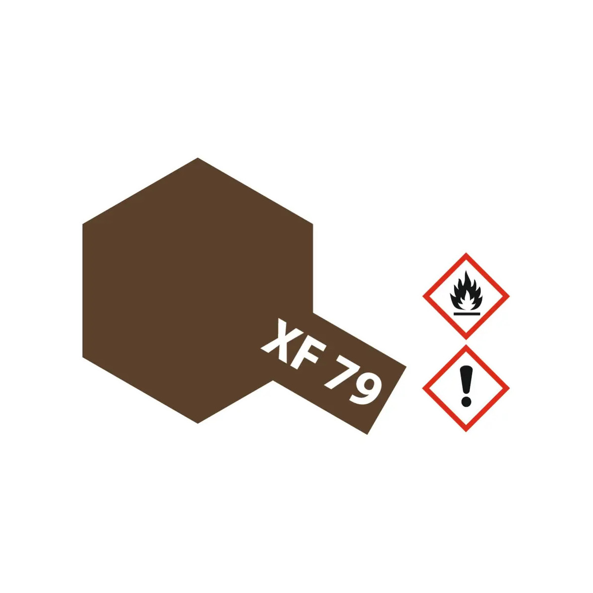 Tamiya - Xf-79 Linoleum Deck Braun matt 10ml(ve6)