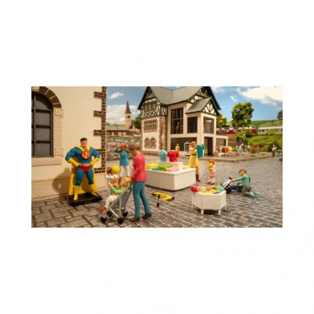 Figuren-Themenwelt Spielwarengeschäft