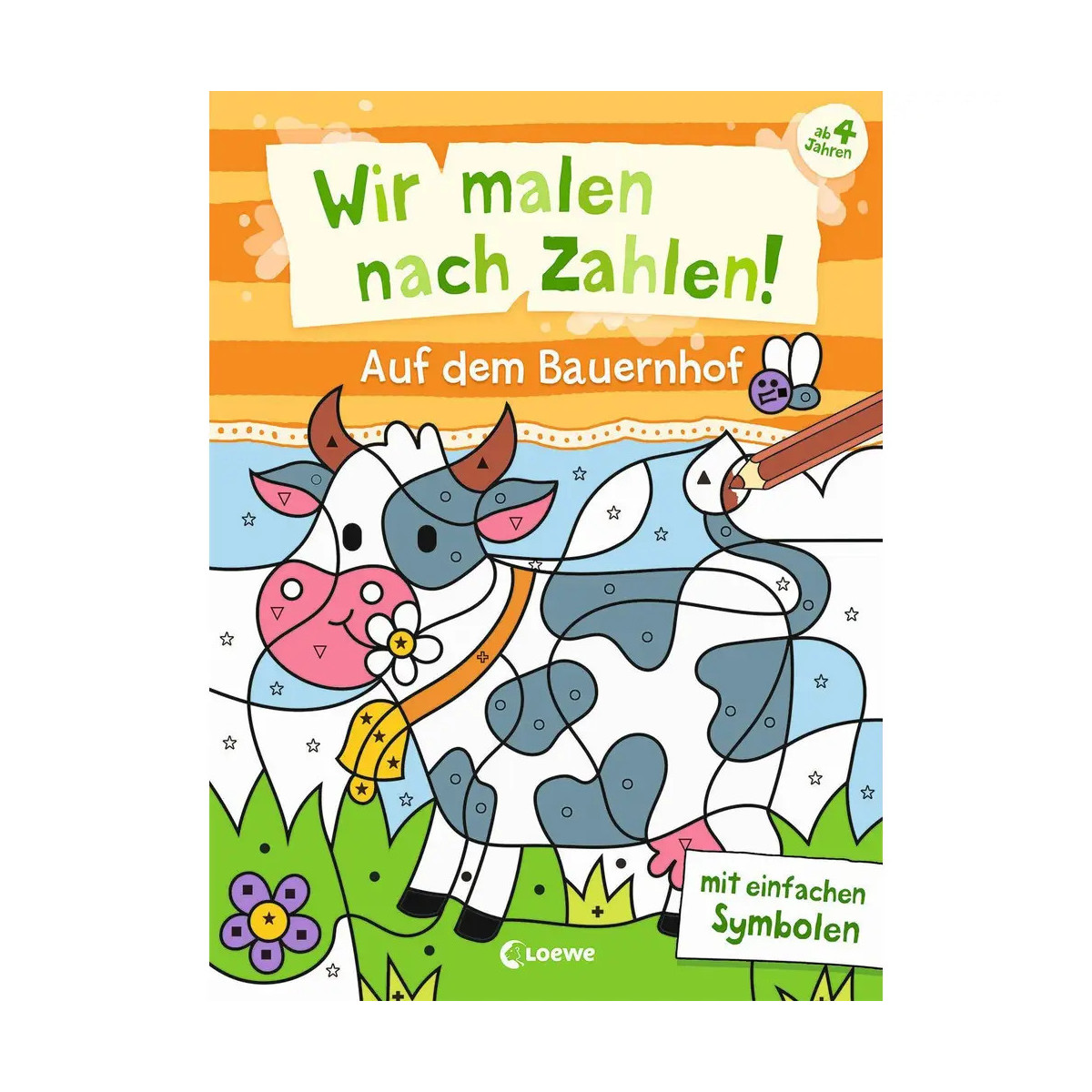 Wir malen nach Zahlen! - Auf dem Bauernhof
