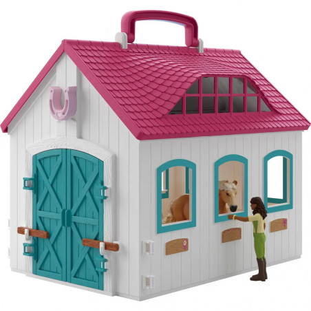 schleich® HORSE CLUB 42703 Offenstall Kleines Hufeisen