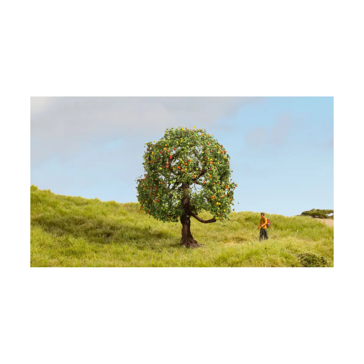 NOCH Apfelbaum 8 cm hoch