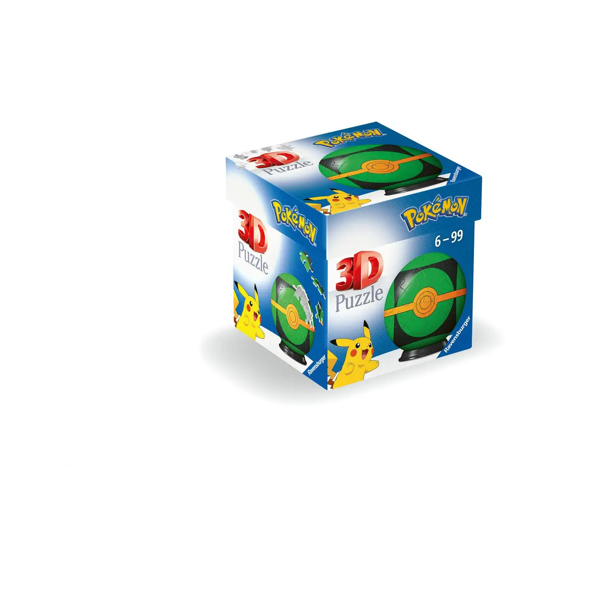 Ravensburger 3D Puzzle 11626 - Puzzle-Ball Pokémon Pokéballs - Finsterball - [EN] Dusk Ball - für große und kleine Pok