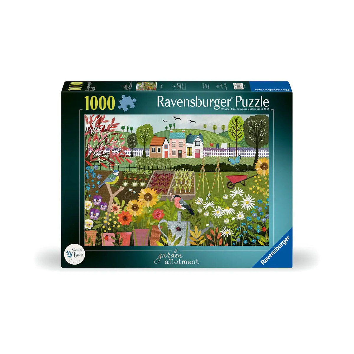 Ravensburger Puzzle 12001178 - Garden Allotment - 1000 Teile Puzzle für Erwachsene und Kinder ab 14 Jahren