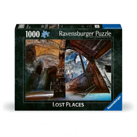 Ravensburger Puzzle Lost Places 12001393 - Alpenhaus Graffito Beelitzer Heilstätten - 1000 Teile Puzzle für Erwachsene