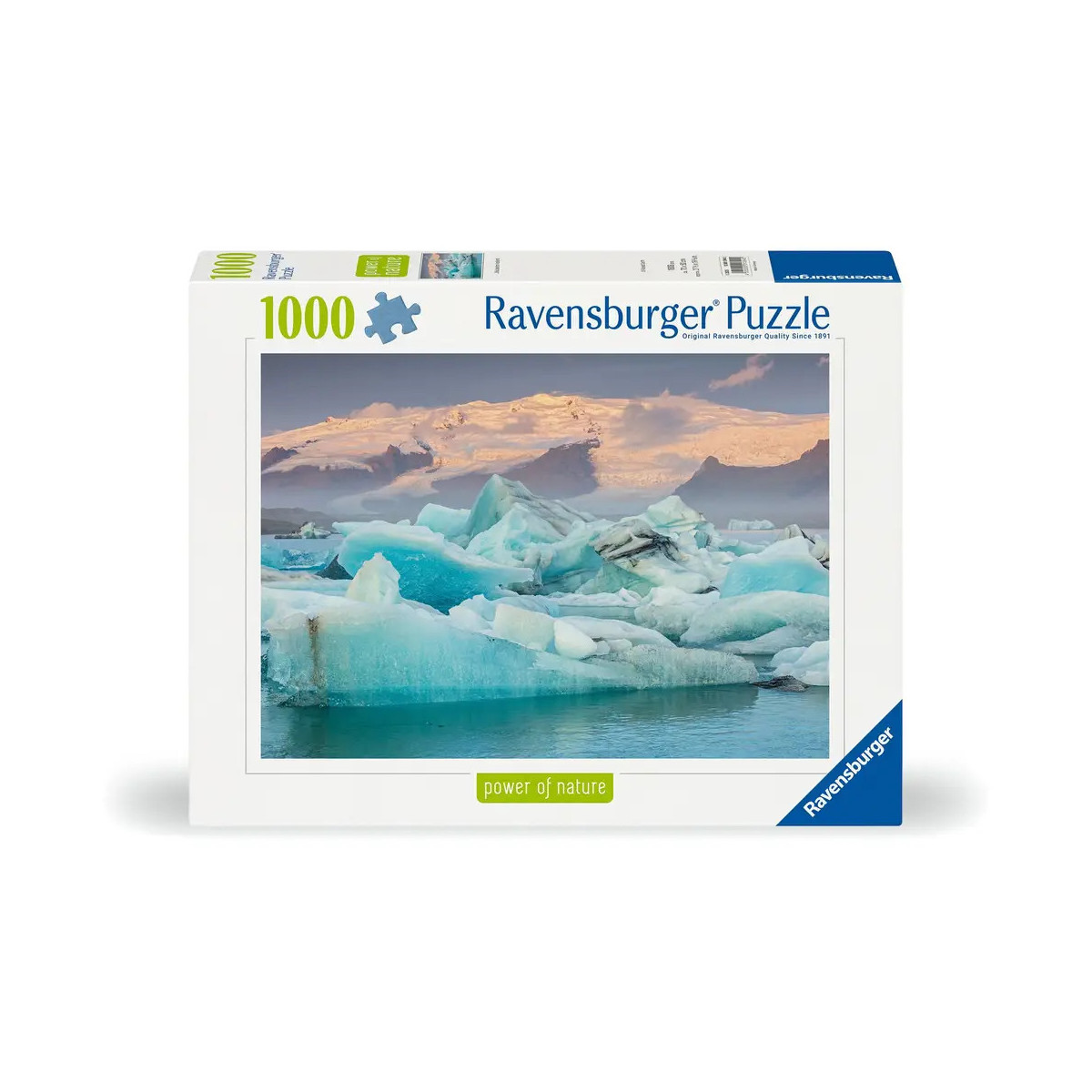 Ravensburger Puzzle Nature Edition 12001394 - Jökulsarlon Iceland - 1000 Teile Puzzle für Erwachsene und Kinder ab 14