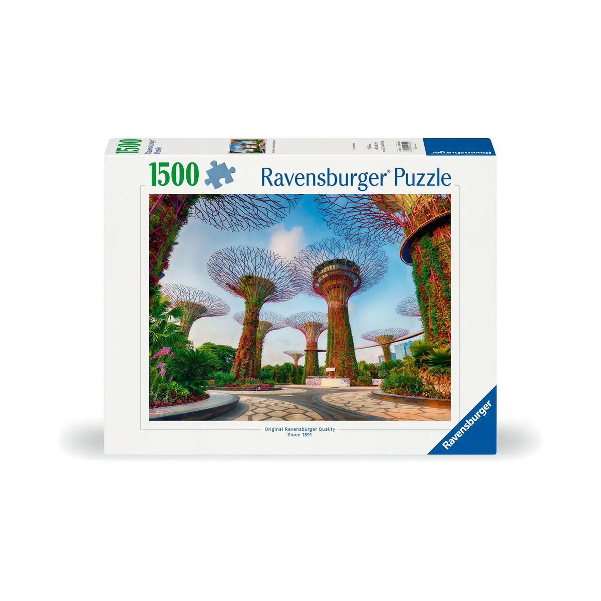 Ravensburger Puzzle 12001396 - Garden by the Bay at Singapore - 1500 Teile Puzzle für Erwachsene und Kinder ab 14 Jahr