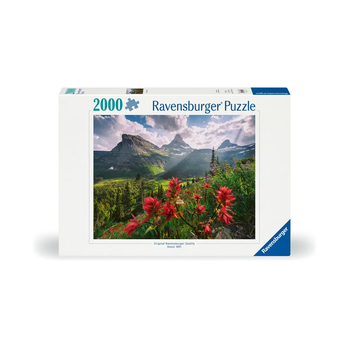 Ravensburger Puzzle 12001415 - Pristine Mountains - 2000 Teile Puzzle für Erwachsene und Kinder ab 14 Jahren