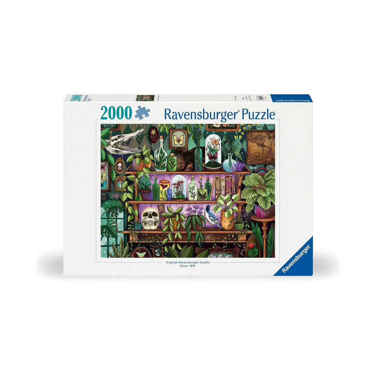 Ravensburger Puzzle 12001416- A Witch s Favorite Things - 2000 Teile Puzzle für Erwachsene und Kinder ab 14 Jahren