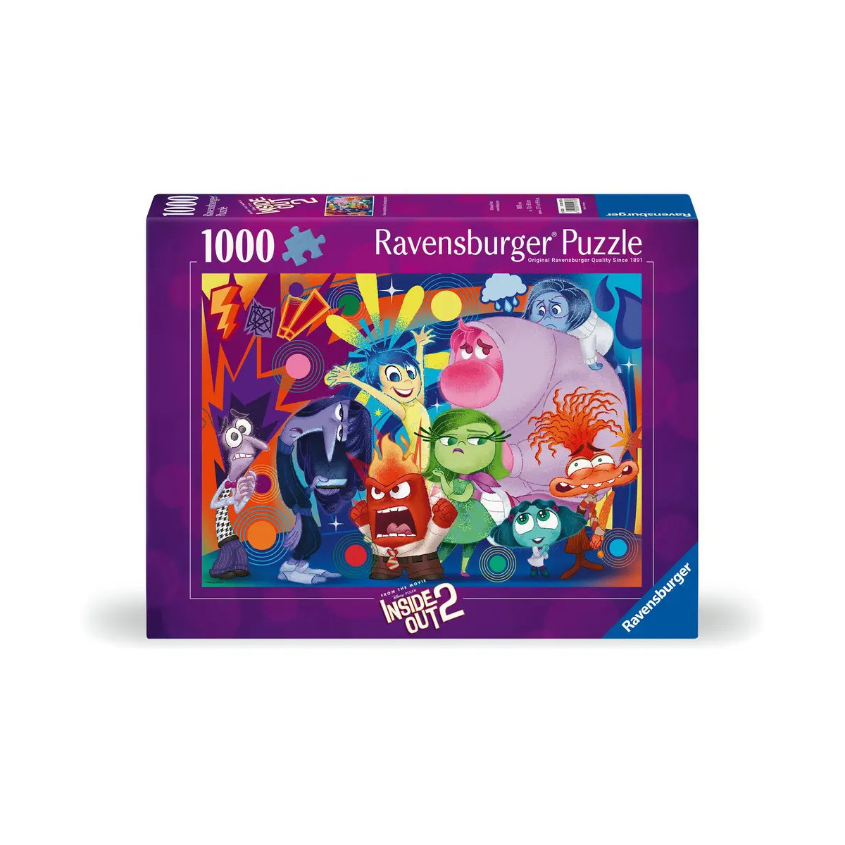 Ravensburger Puzzle 12001537 - Inside Out 2 - 1000 Teile Puzzle für Erwachsene und Kinder ab 14 Jahren