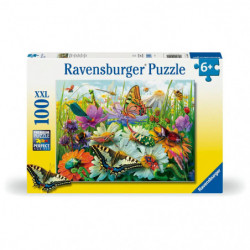 Ravensburger Kinderpuzzle - 12004049 Wunderwelt der Insekten - Insekten-Puzzle für Kinder ab 6 Jahren, mit 100 Teilen