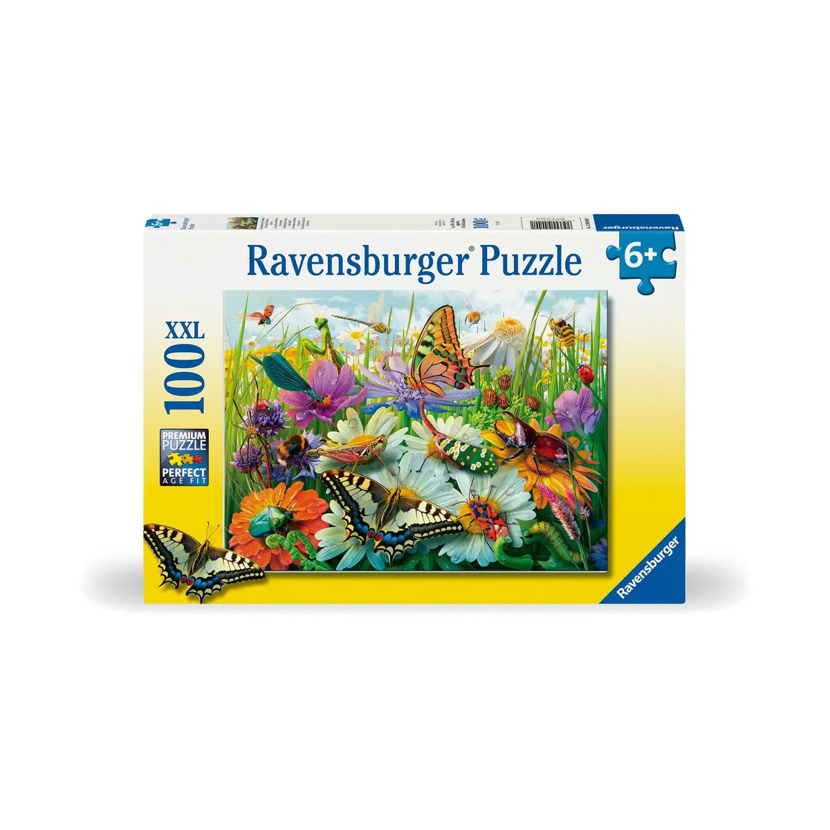 Ravensburger Kinderpuzzle - 12004049 Wunderwelt der Insekten - Insekten-Puzzle für Kinder ab 6 Jahren, mit 100 Teilen