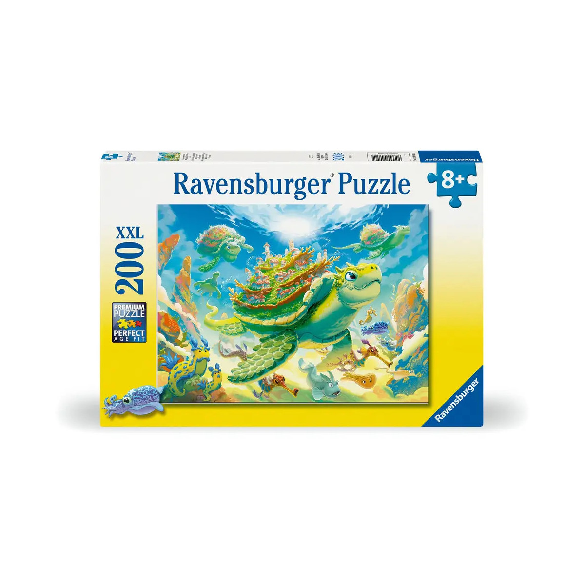 Ravensburger Kinderpuzzle - 12004052 Magische Tiefsee - Puzzle für Kinder ab 8 Jahren, mit 200 Teilen im XXL-Format