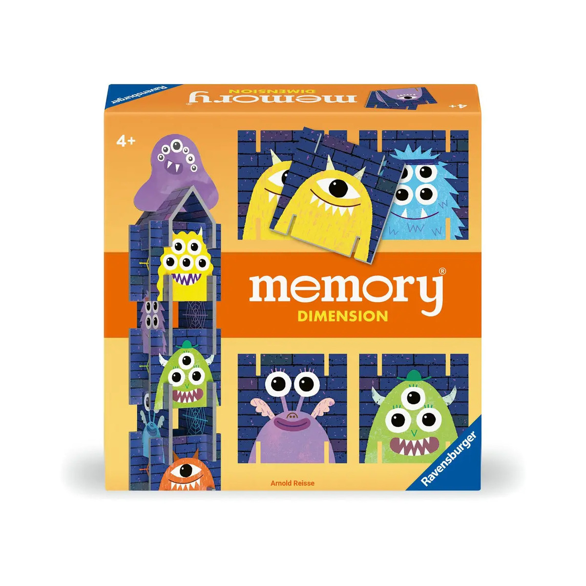 Ravensburger 22467 - memory® Dimension. Der Spieleklassiker memory® mit attraktivem Mehrwert. Für 2-4  spielbegeistert