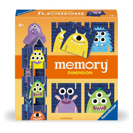 Ravensburger 22467 - memory® Dimension. Der Spieleklassiker memory® mit attraktivem Mehrwert. Für 2-4  spielbegeistert
