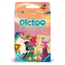Ravensburger 23480 - Pictoo Fantasy Kartenspiel -  Schnelles Karten-Suchspiel für Kinder ab 4 Jahren, Familienspiel fü