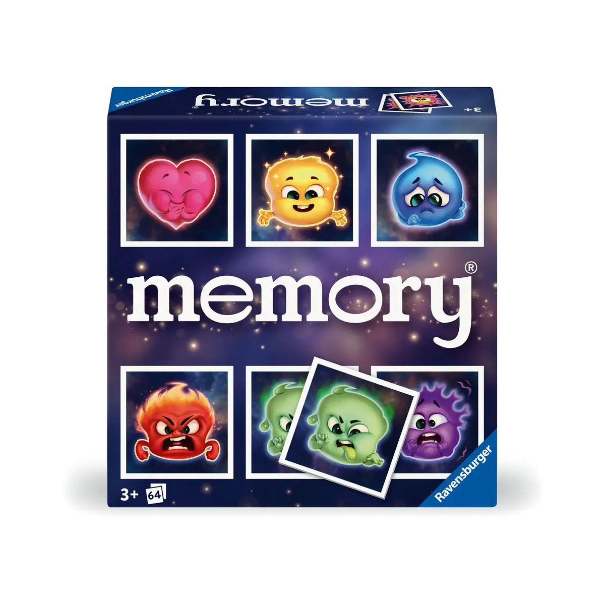 Ravensburger 23487 memory®  Emotionen. Der Ravensburger Spieleklassiker zeigt auf 32 Kartenpaaren das breite Spektrum