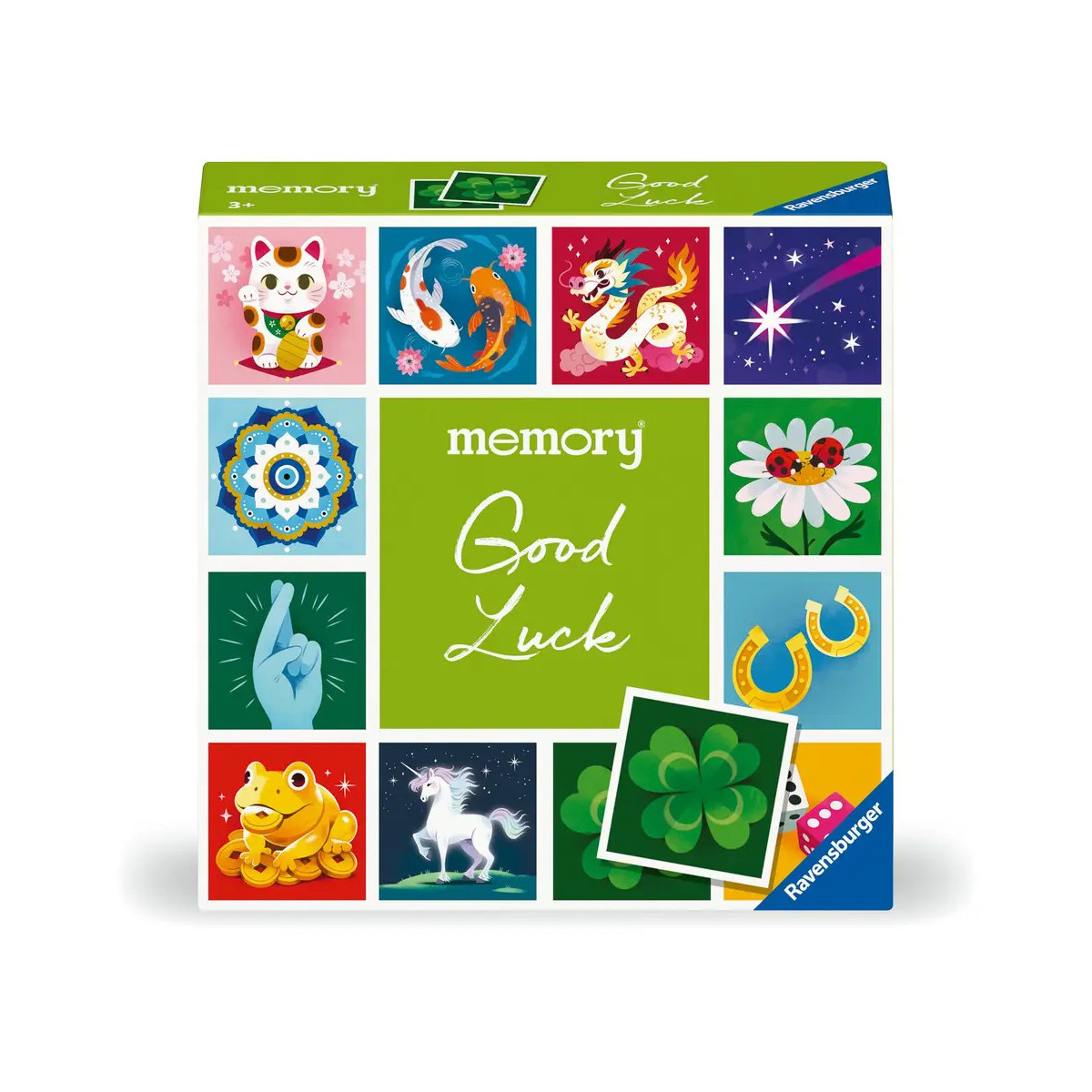 Ravensburger 23488 memory® moments - Good luck - Ravensburger Spieleklassiker für 2 bis 6 Spieler ab 3 Jahren. Mit 24