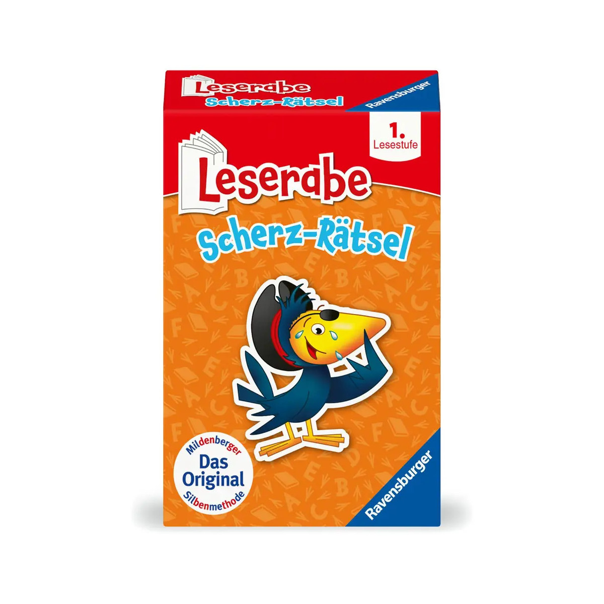 Ravensburger 23498 - Leserabe - Scherz-Rätsel - Kartenspiel zum Lesen lernen mit Spaß - 1. Klasse, für Kinder ab 6 Jah