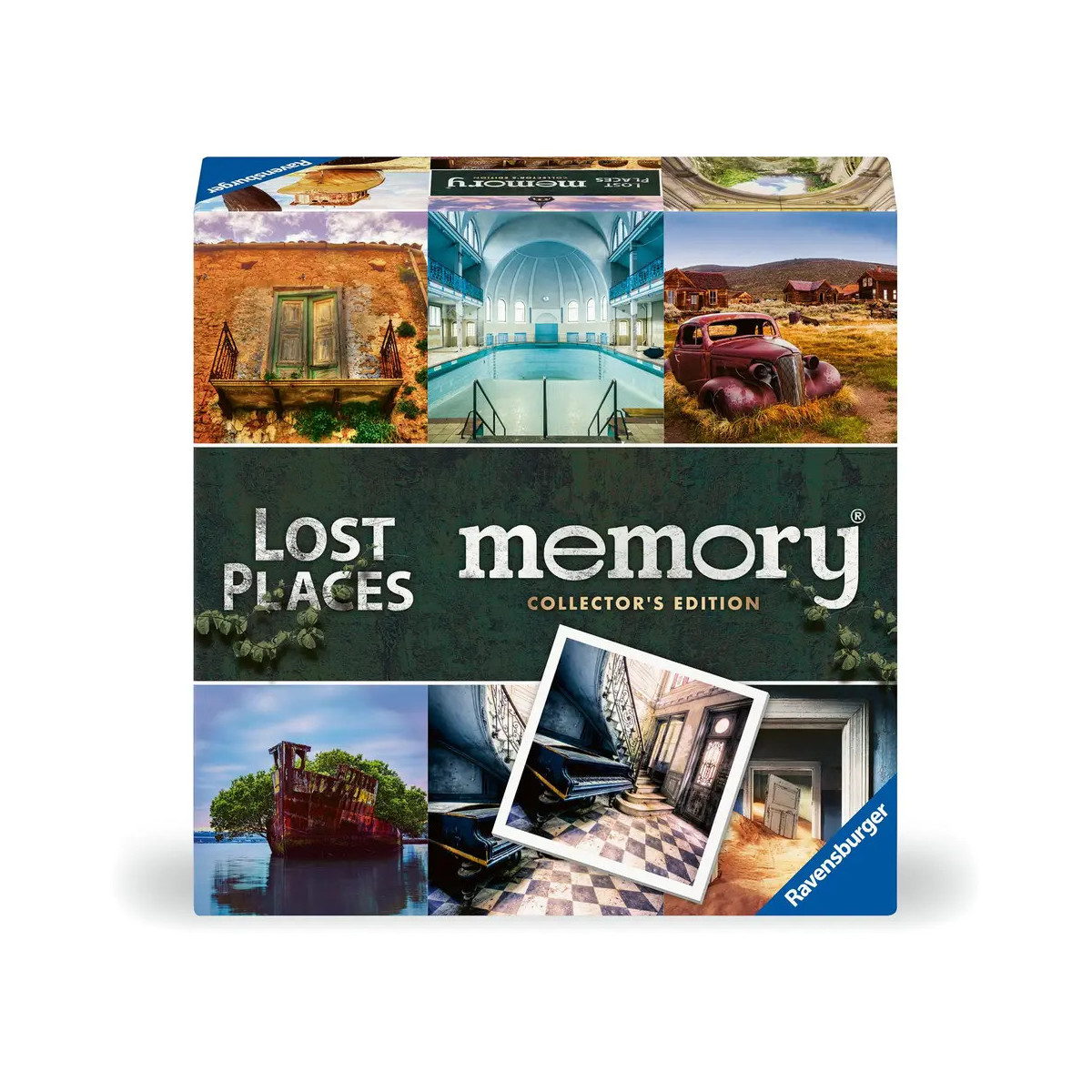 Ravensburger 23499 Collector s memory®  Lost Places - Das weltbekannte Gedächtnisspiel, das 2 bis 8 Spieler ab 6 Jahre