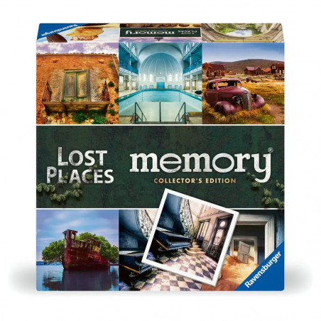 Ravensburger 23499 Collector s memory®  Lost Places - Das weltbekannte Gedächtnisspiel, das 2 bis 8 Spieler ab 6 Jahre