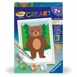 Ravensburger CreArt - Malen nach Zahlen 23987 - Kleiner Bär - ab 7 Jahren
