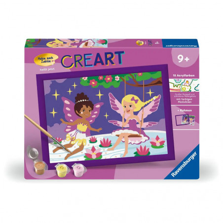 Ravensburger CreArt - Malen nach Zahlen 23997 - Feen-Freundinnen - ab 9 Jahren