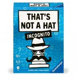 Ravensburger® - 24685 That s not a hat - Incognito - Partyspiel, Kartenspiel für 3-8 Personen, lustige Unterhaltung ab
